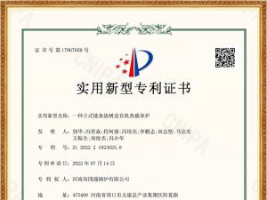 种立式链条烧树皮有机热载体炉